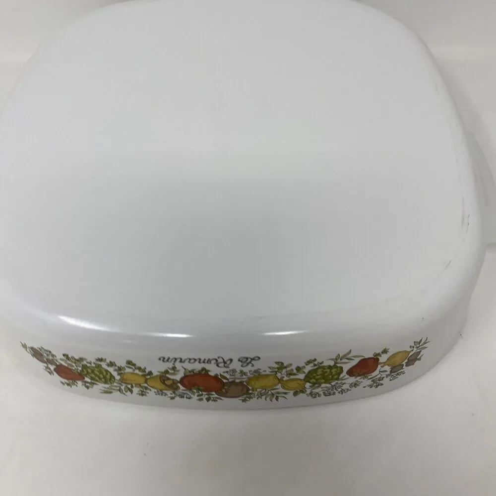 Vtg Corning Ware LA Marjolaine Casserole Dish Spice Of Life A-2-B No Lid